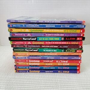 14 Goosebumps Books Lot 1992-2010 R.L. Stine Paperback Spooky Scary Children